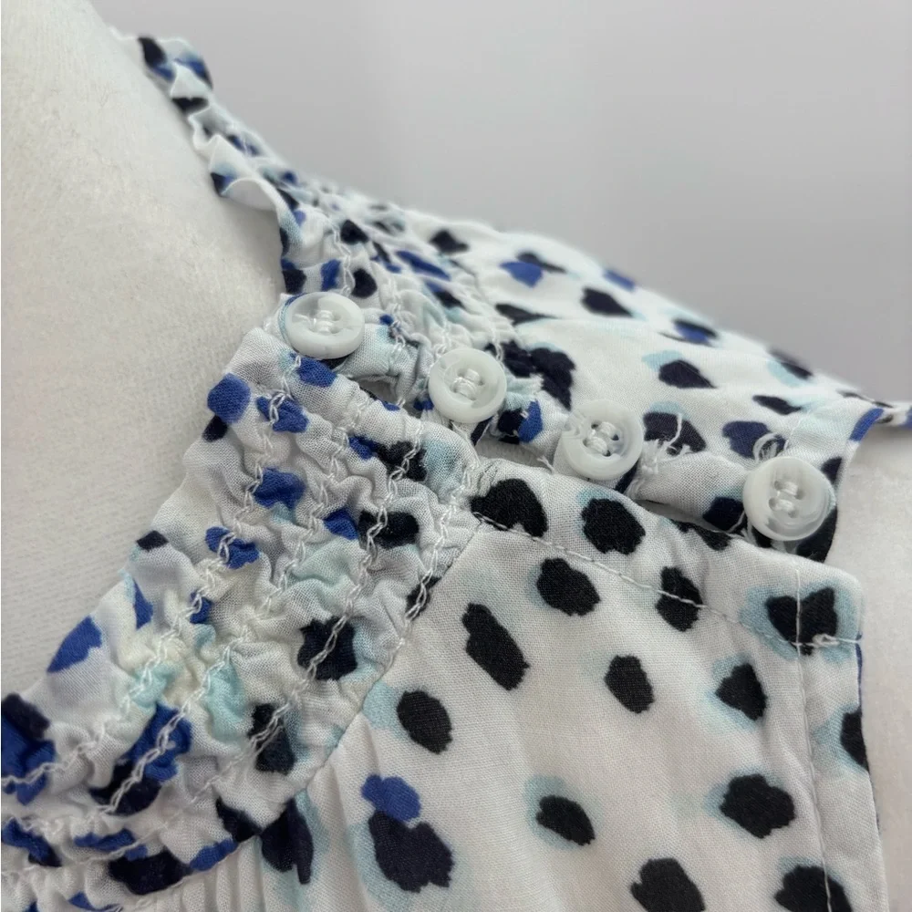 Bella Dahl Smocked Neck Dress by Cloth and Stone Anthropologie Size Large - Picture 8 of 8